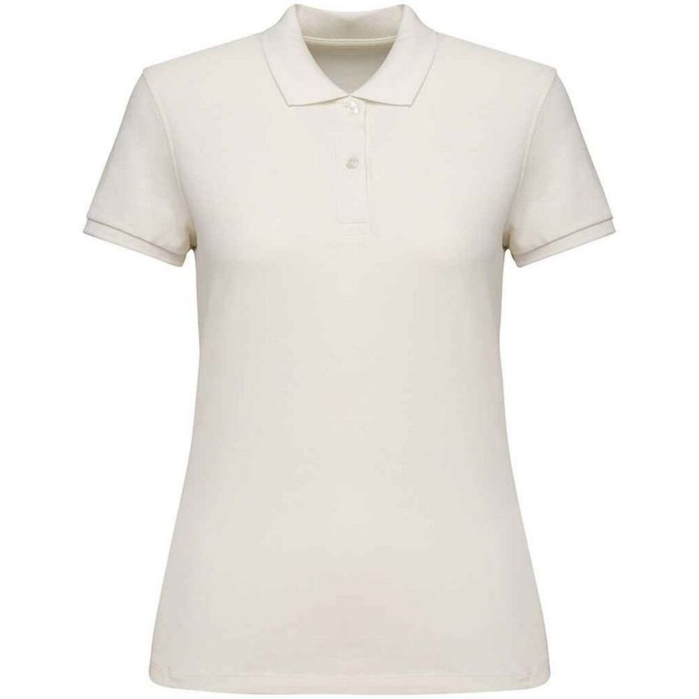 Native Spirit Womens/Ladies Pique Polo Shirt / Ivory